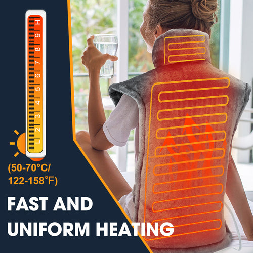 Wellness Grove™ Heated Neck, Shoulder & Back Wrap
