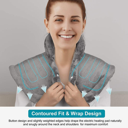 Wellness Grove™ Heated Neck, Shoulder & Back Wrap